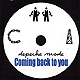 DEPECHE MODE "Coming Back To You" CD