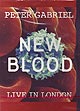 PETER GABRIEL "New Blood Live In London" DVD in SnapPack