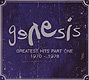 GENESIS "Greatest Hits Part 1" 2CD set in digipack