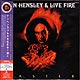 KEN HENSLEY & LIVE FIRE "Faster" CD in Mini-LP card sleeve