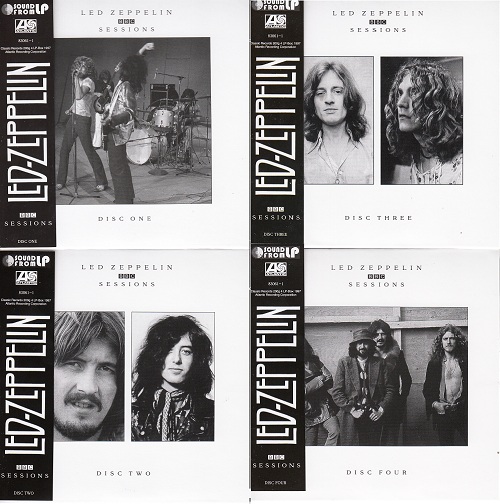 LED ZEPPELIN "Complete BBC Sessions" 4CD set in Mini-LP card sleeve