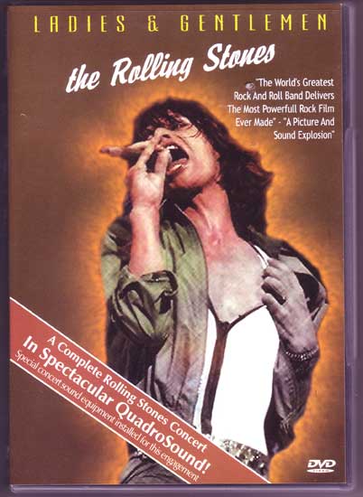 THE ROLLING STONES "Ladies and Gentlemen" DVD