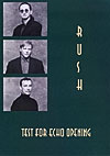 RUSH "Test For Echo Opening - Albany Arena 19.10.1996" DVD