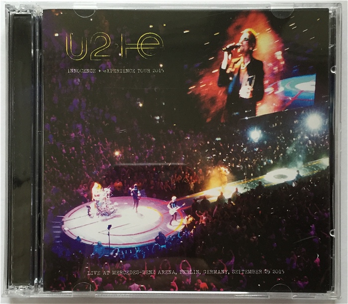 U2 Innocence Experience Tour 2015 LIVE IN BERLIN fourth show original 2CD set